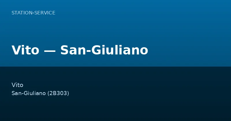 Vito — San-Giuliano