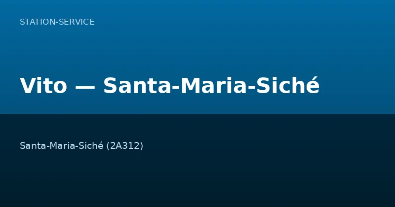 Vito — Santa-Maria-Siché